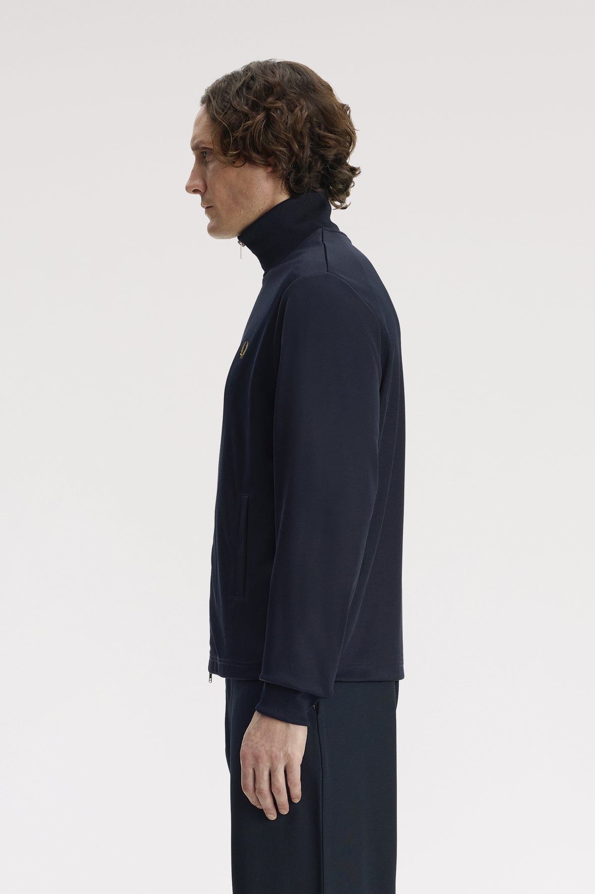 Woven Tape Track Jacket - 608 Navy – bild 2