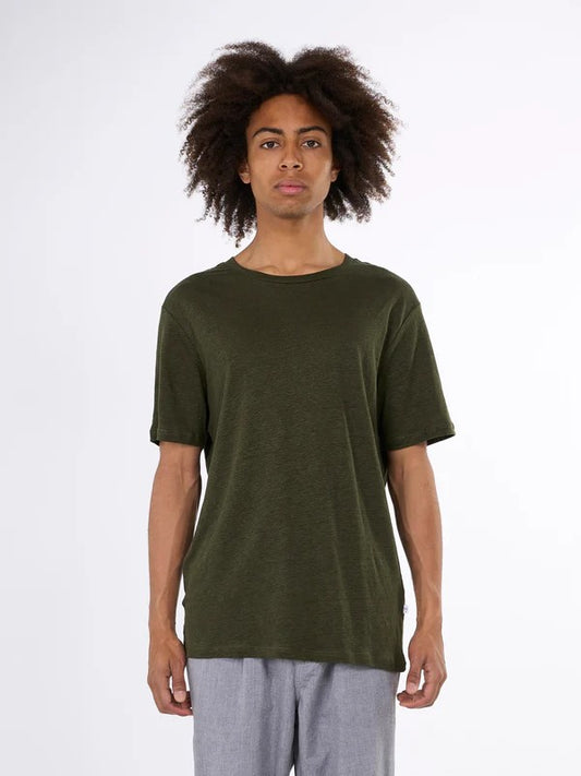 Linen t-shirt - 1090 Forrest Night