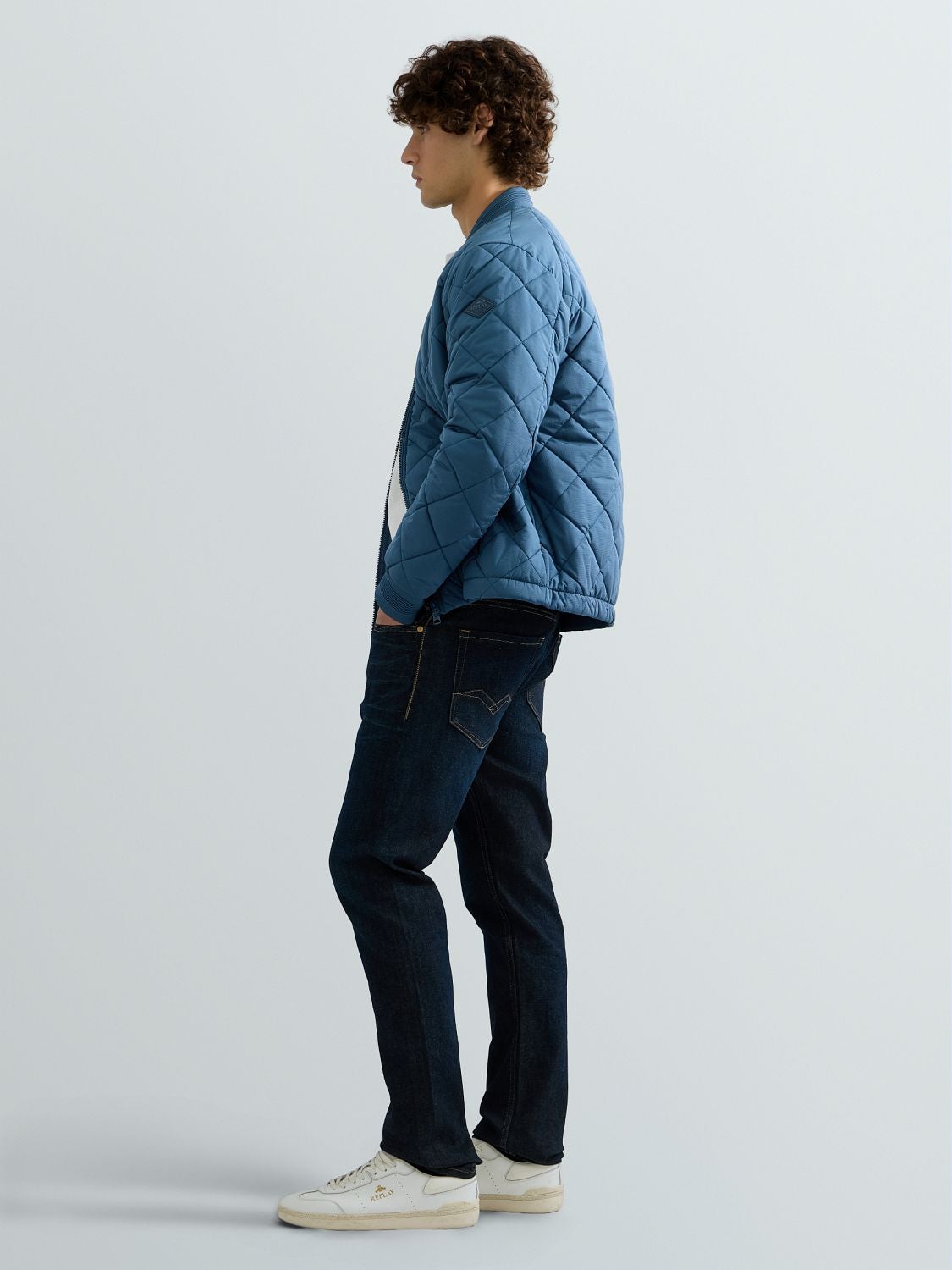 Rocco comfort fit-jeans - Mörkblå – bild 4