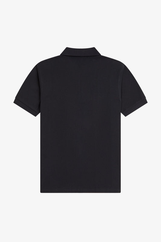 Tramline Polo Shirt - Black