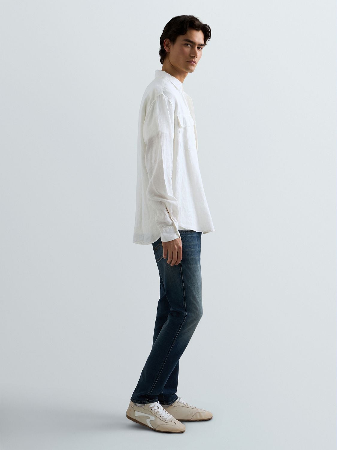 Anbass slim fit-jeans - Mörkblå (M914E.661 604) – bild 4