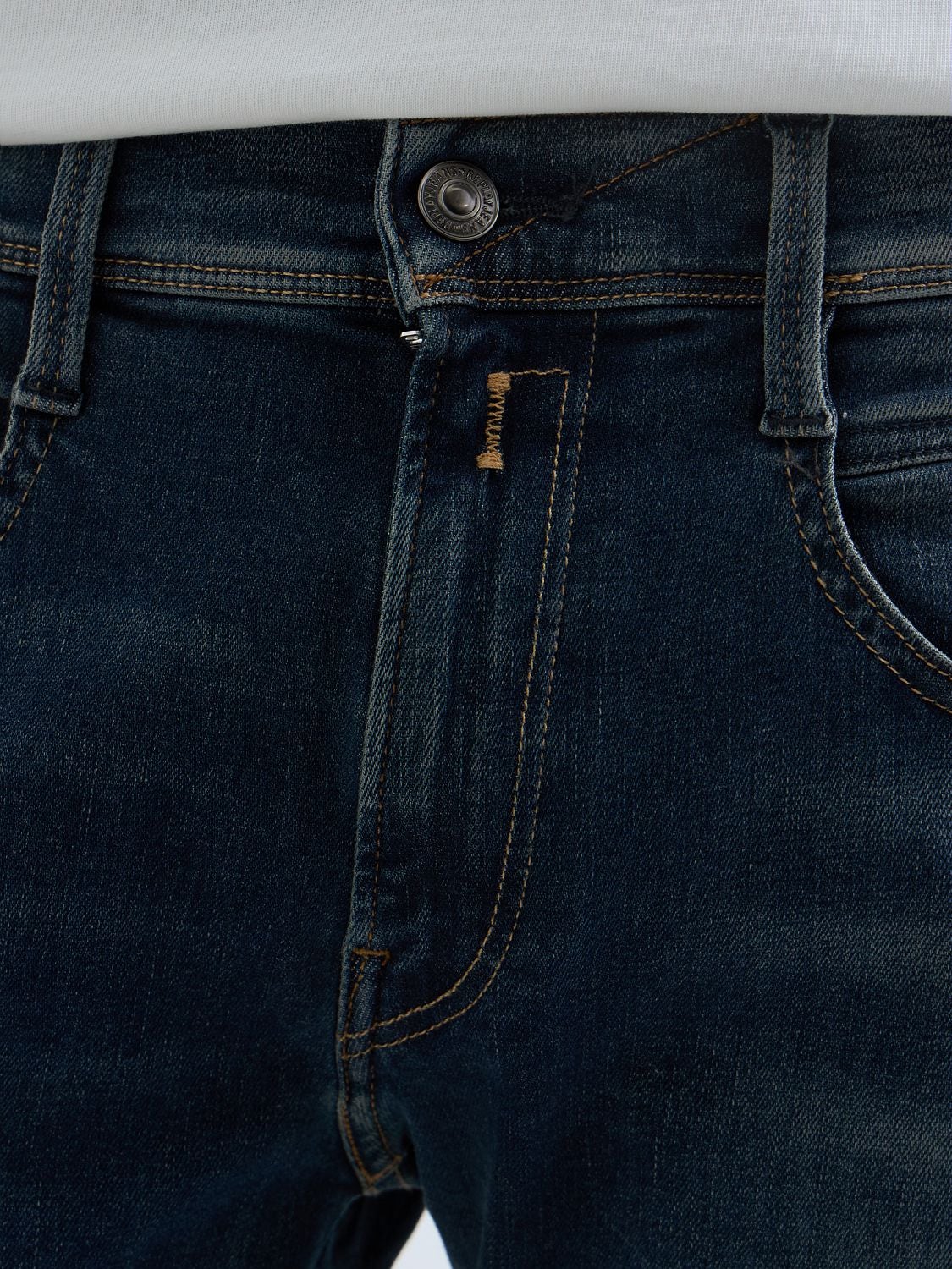 Anbass slim fit-jeans - Mörkblå (M914E.661 604) – bild 6