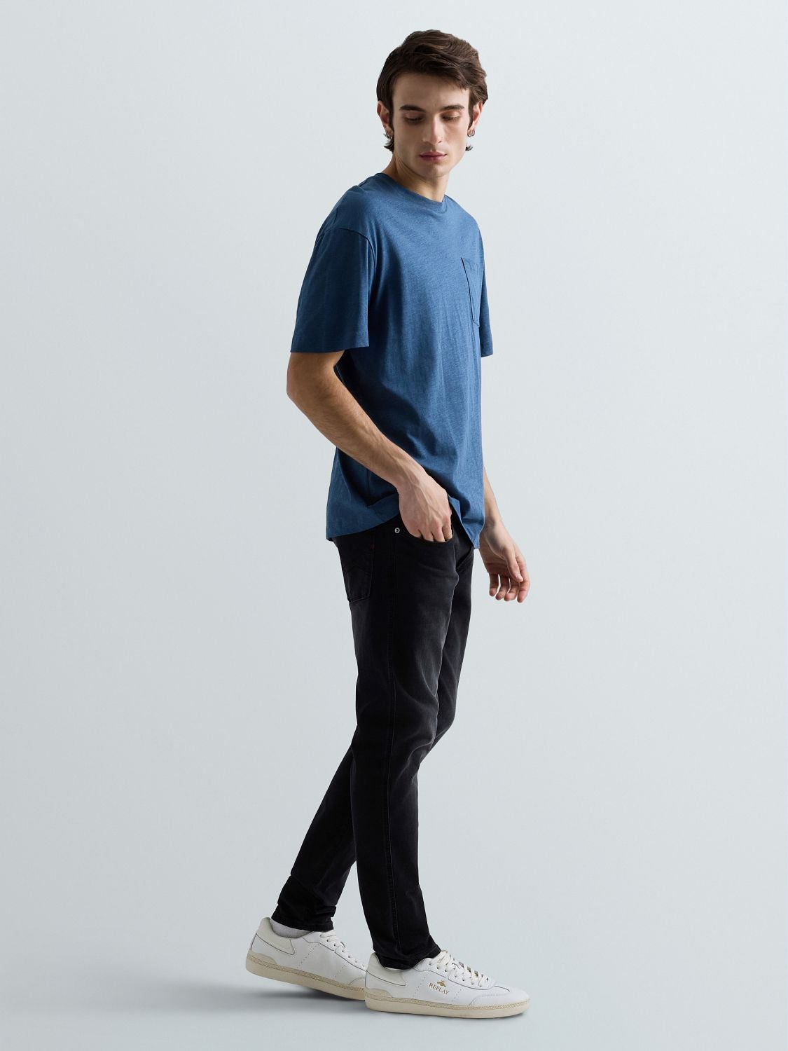 Anbass slim fit-jeans - Mörkgrå (M914.103 C36) – bild 4