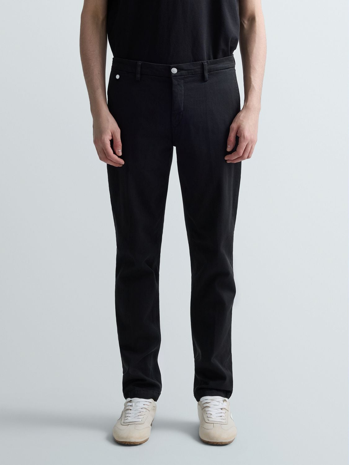 Benni regular fit-chinojeans - Svart – bild 2