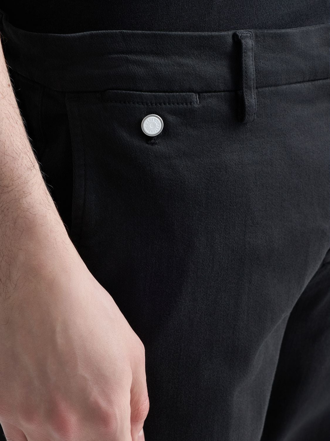Benni regular fit-chinojeans - Svart – bild 7