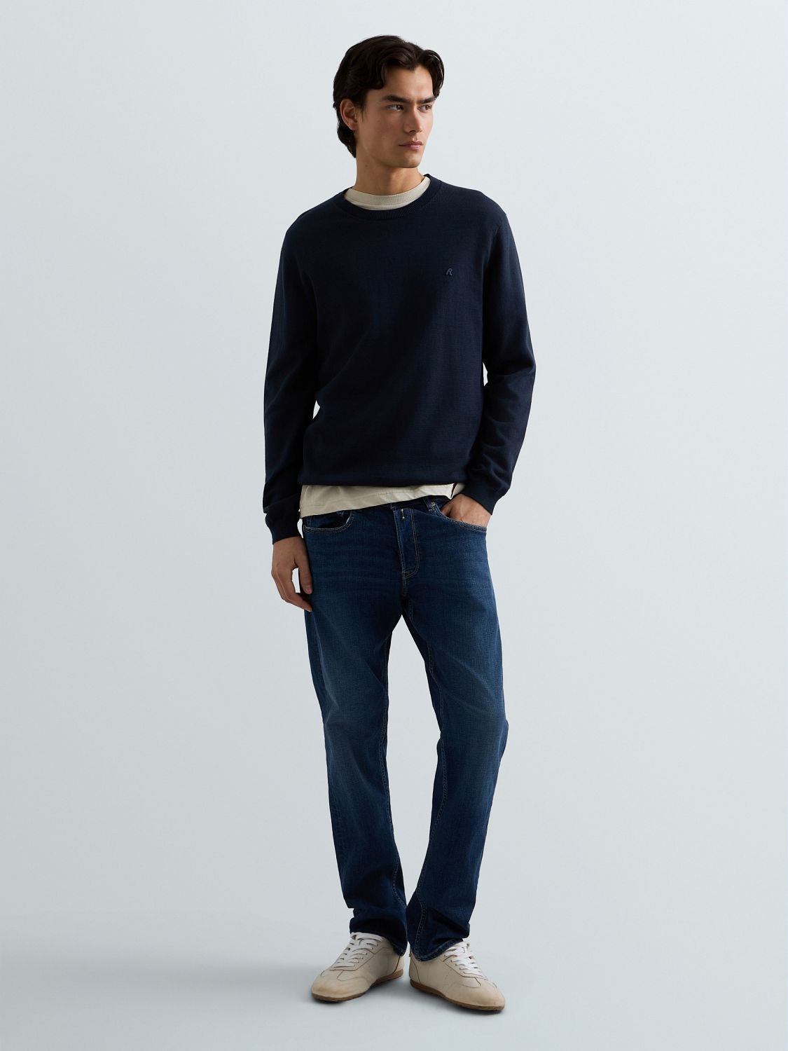 Grover straight fit-jeans - Mörkblå (MA972.573 840) – bild 1