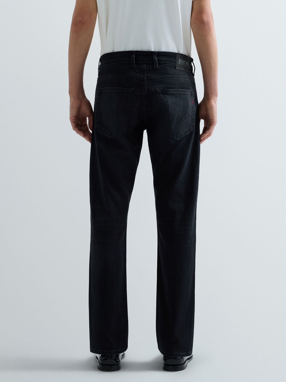 Grover straight fit-jeans - Svart delavé (MA972.573B914) – bild 3