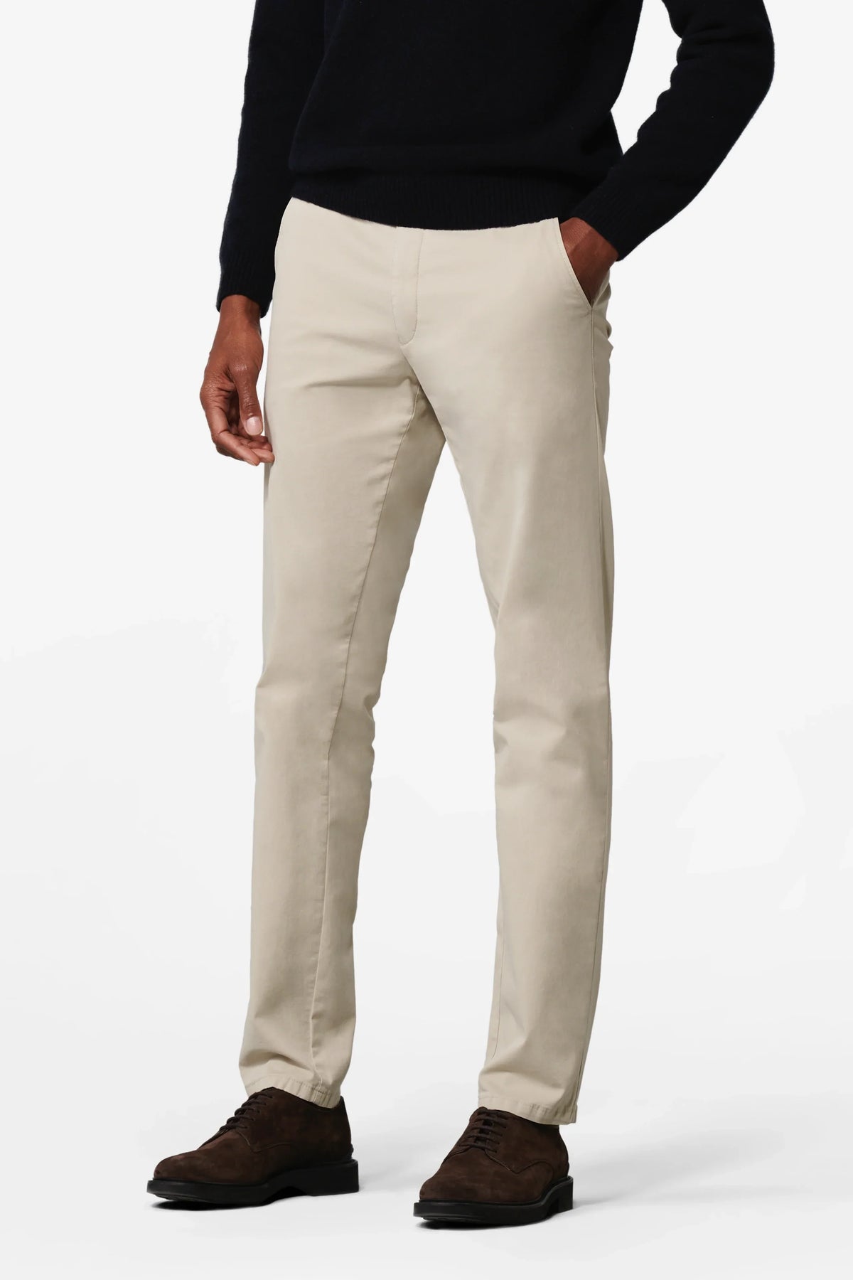 Bonn Modern Chinos - Beige – framsida