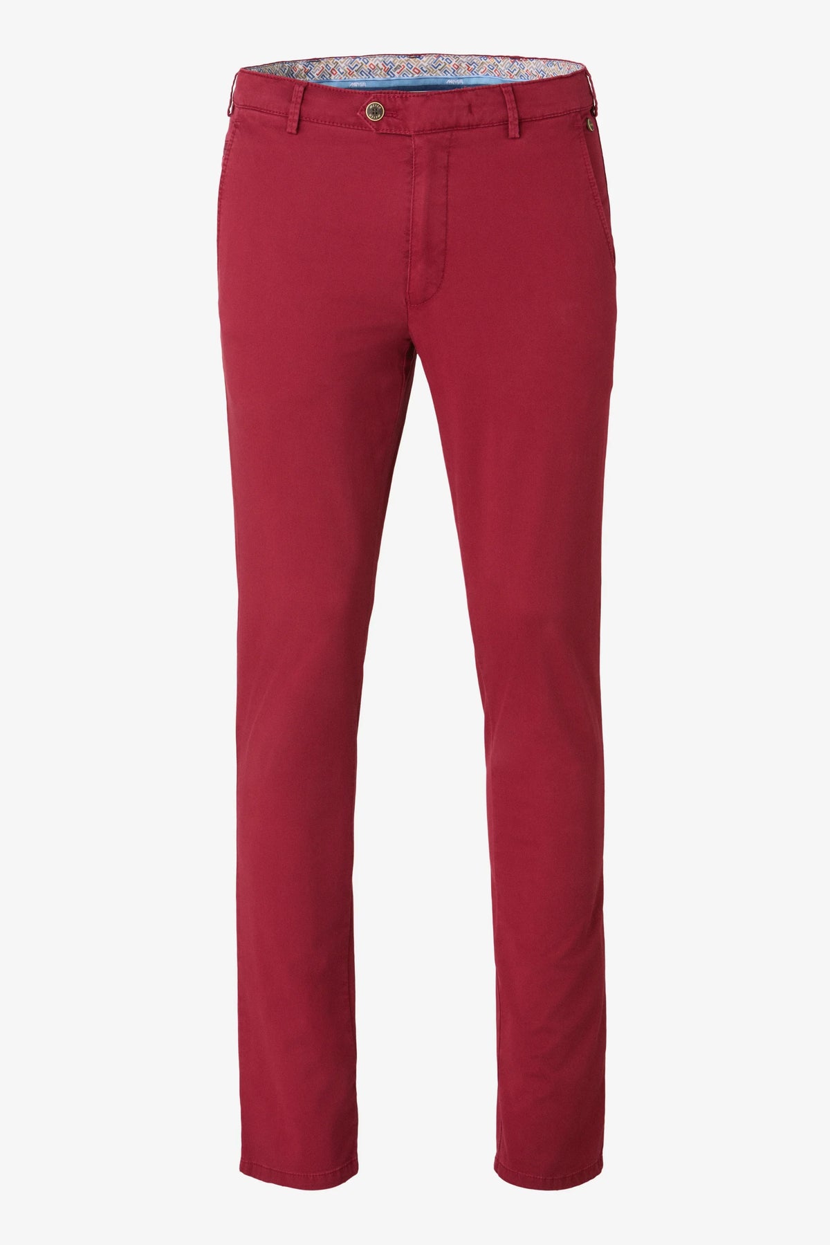 Bonn Modern Chinos - Röd – modellbild