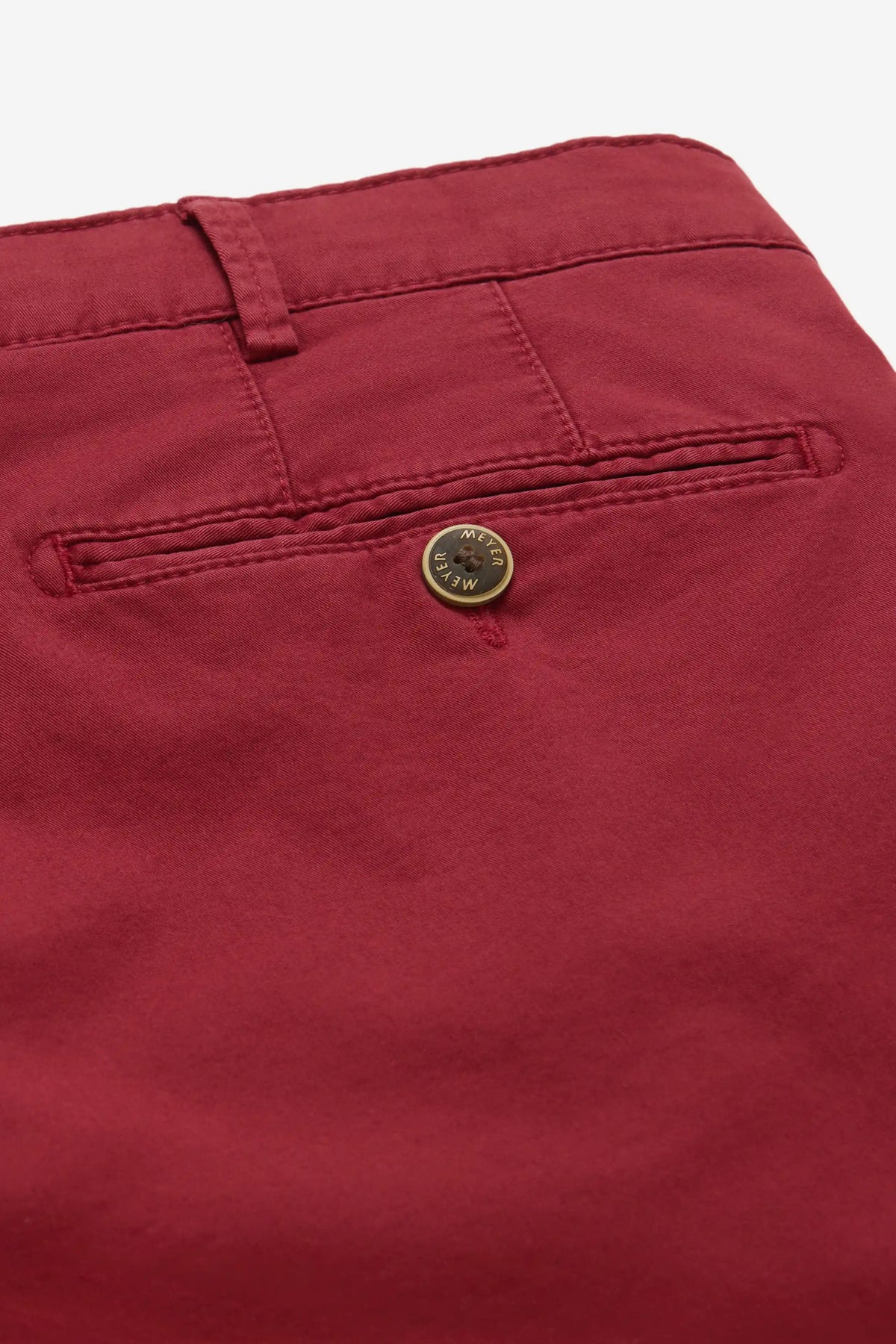 Bonn Modern Chinos - Röd – närbild