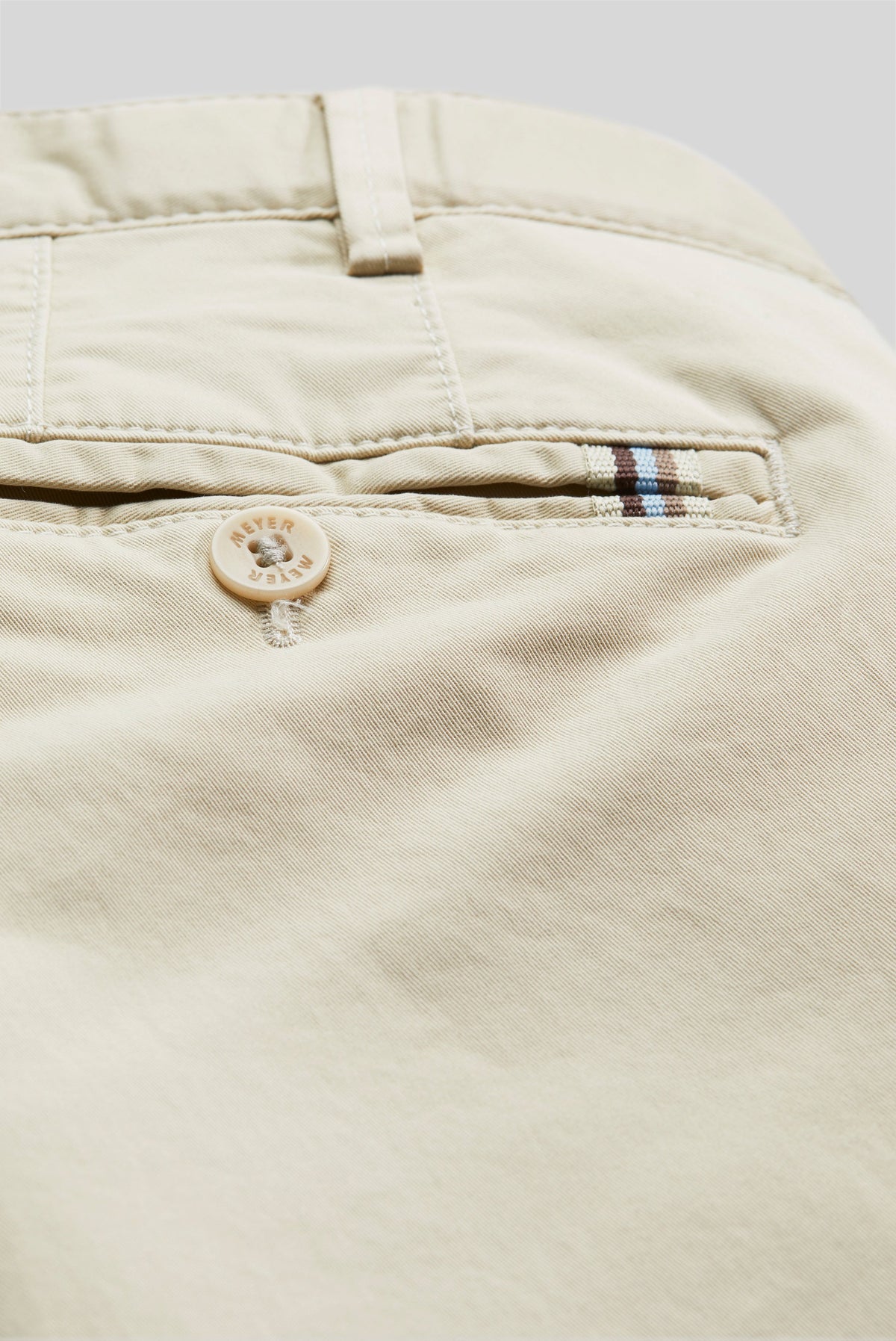 Oslo Flex Chinos - Beige – närbild