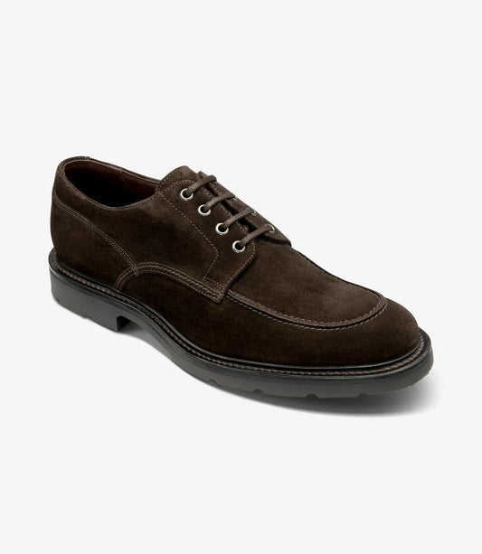 Mowbury Derby - Dark Brown Suede