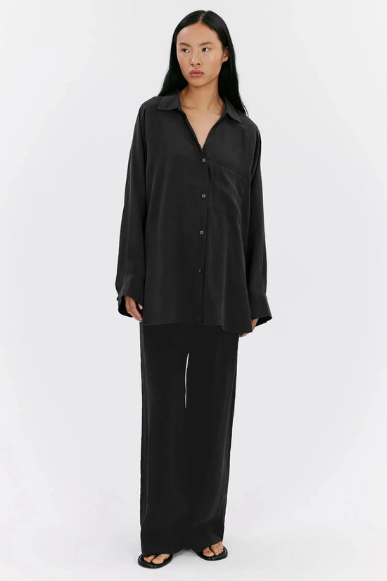 Milena ELVINE svart blus dam
