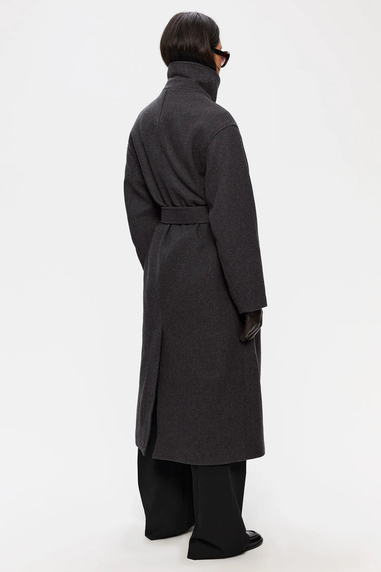 Milleah  W´s jacket - dark grey melange