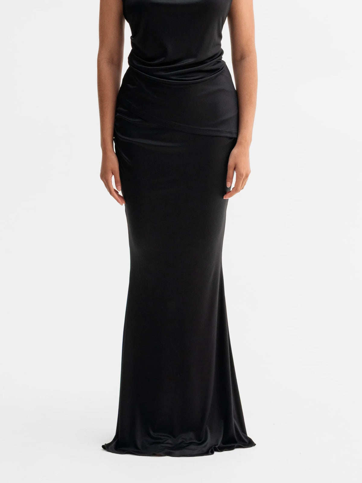 Myra jersey skirt - 09 black