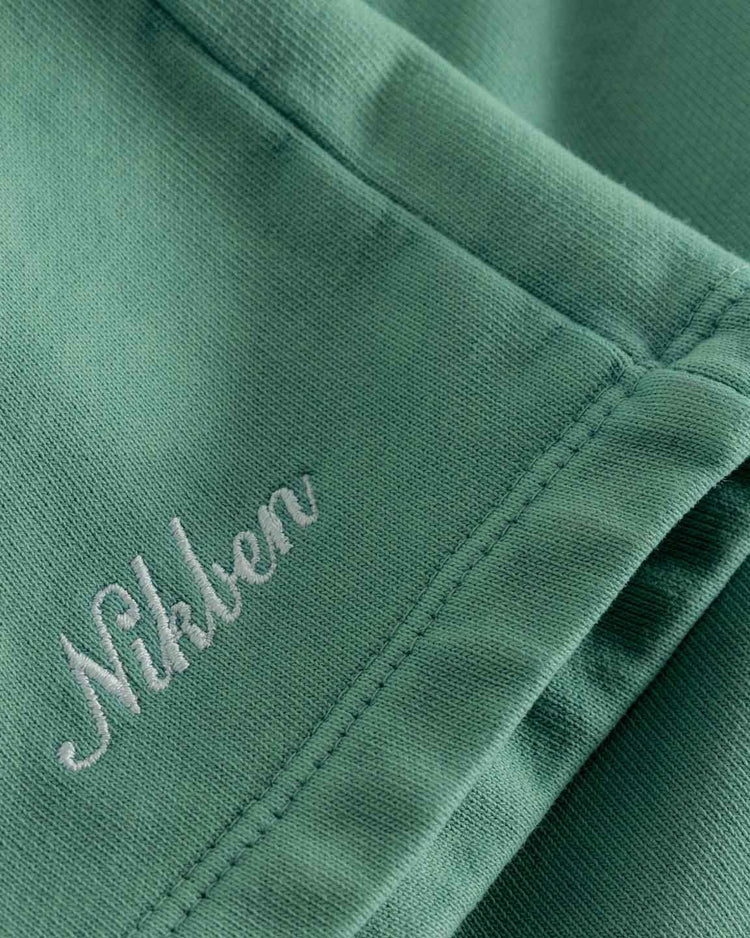 Nikben shorts grön bomull herr