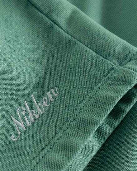 Nikben shorts grön bomull herr