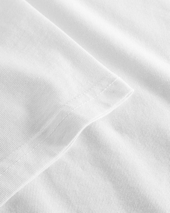 Nikben vit t-shirt herr bomull