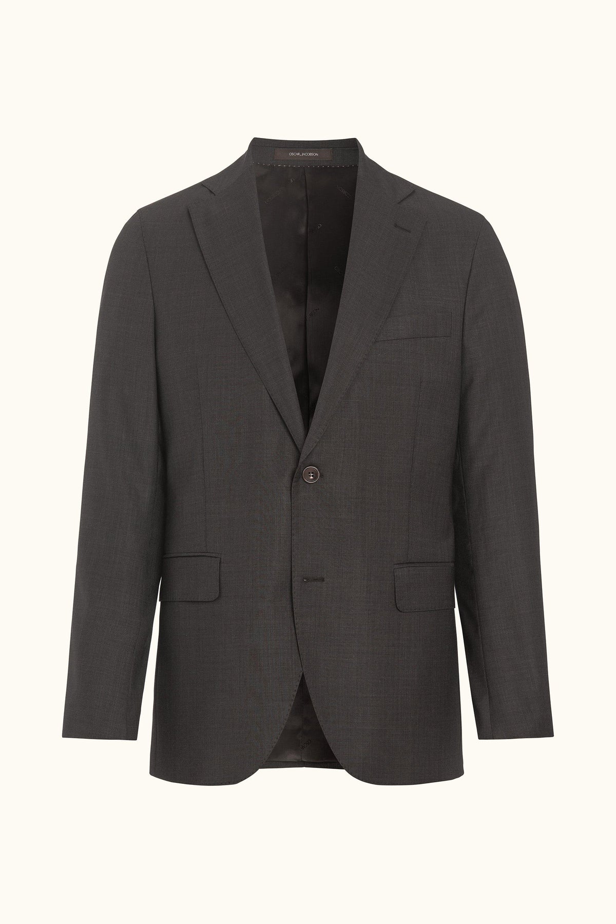 Fogerty Regular Fit Kavaj Microstructure - Brun – produktbild framsida
