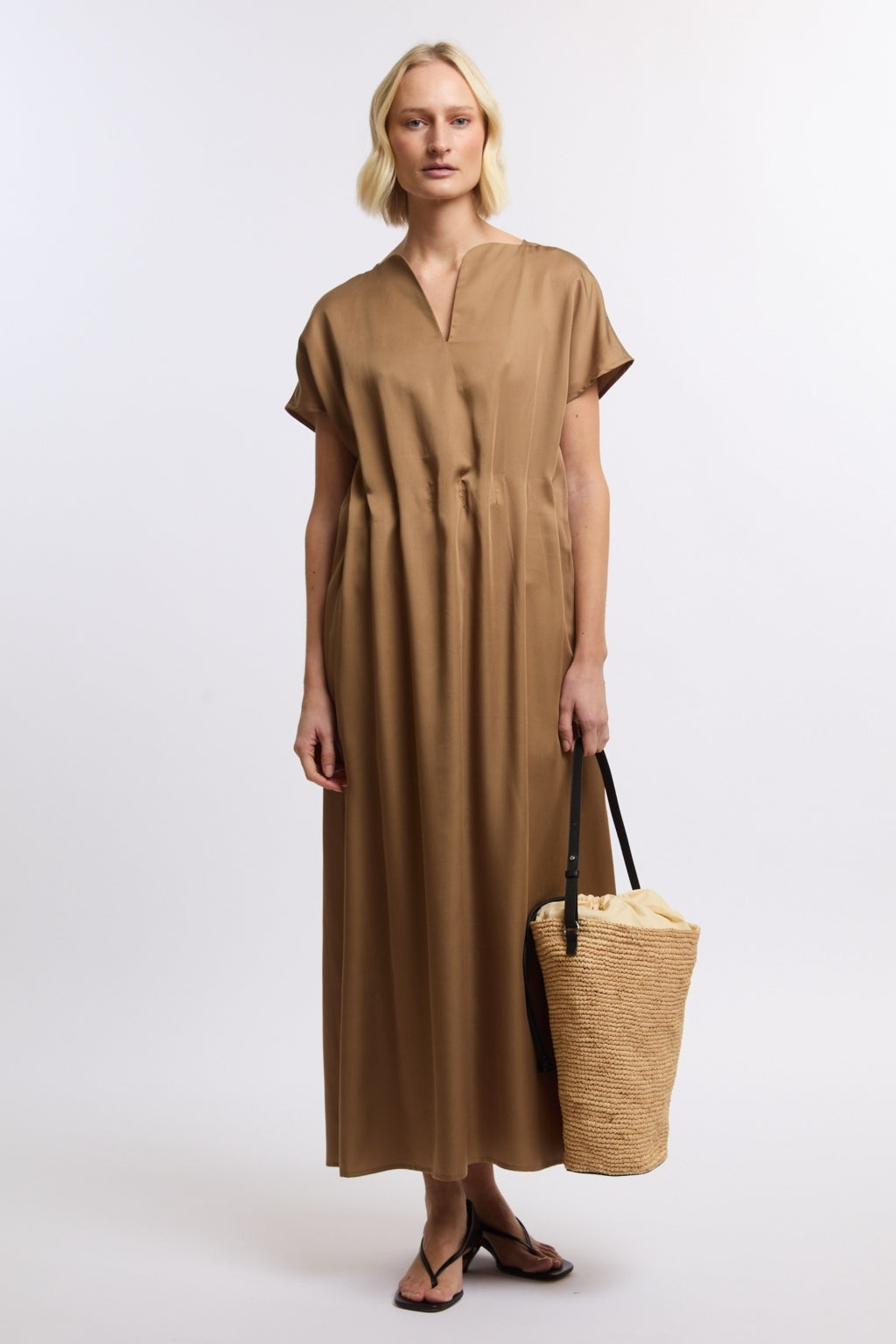 Leone Dress - Camel