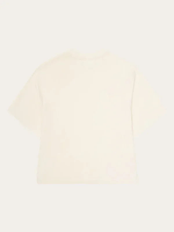 Relaxed t-shirt egret vit t-shirt herr