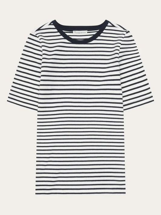 Rib t-shirt - Navy