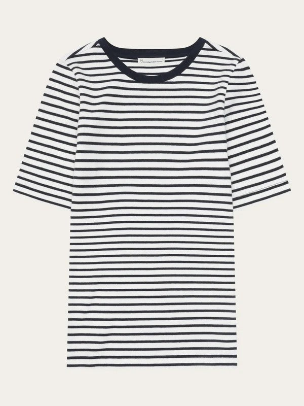 Rib t-shirt - Navy