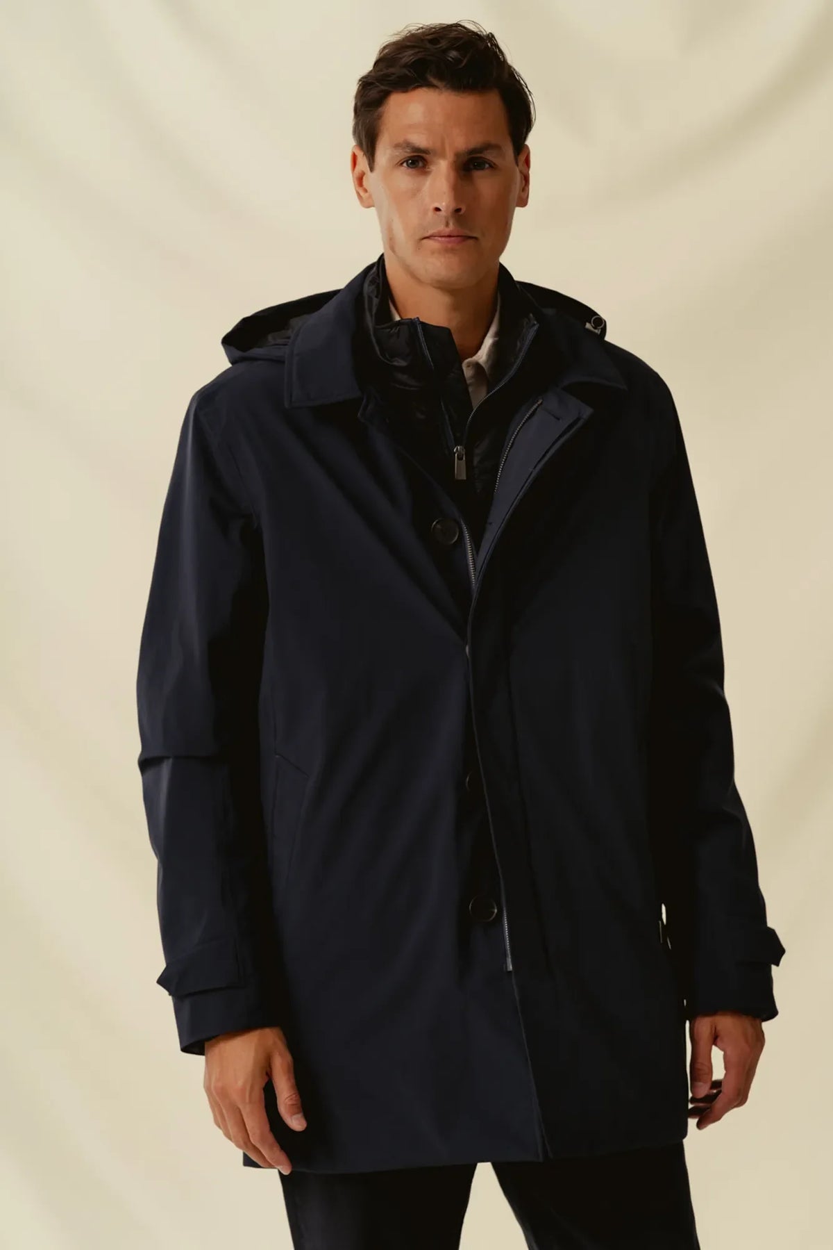 Rivello Due Coat M - Navy – bild 2