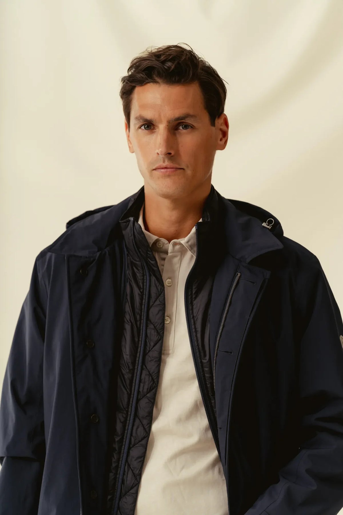 Rivello Due Coat M - Navy – bild 4