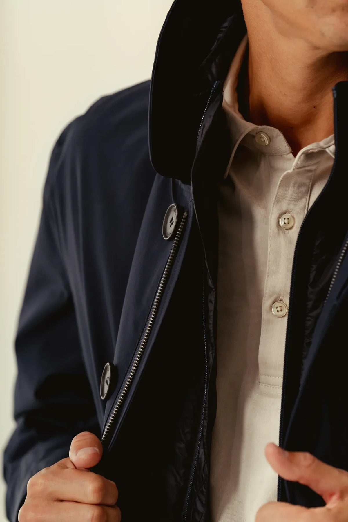 Rivello Due Coat M - Navy – bild 8
