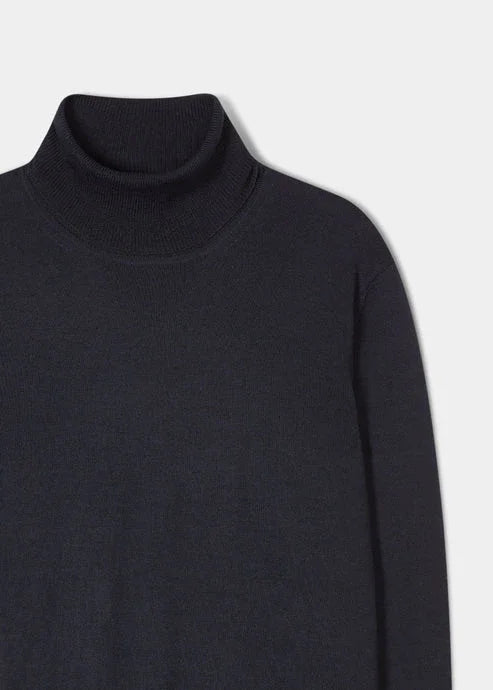 Roll Neck Merino Wool herr tröja – Holmens Herr