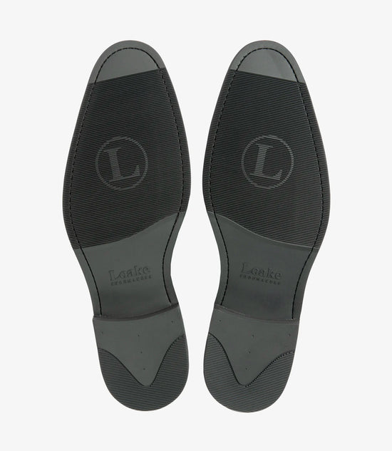 Loake svart skosula herr