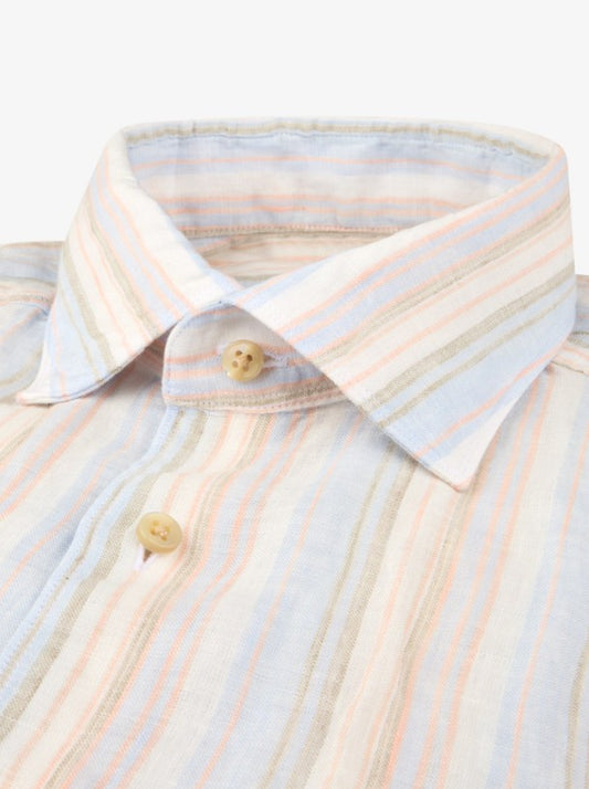 Regular, C72 RC cuff Casual - 102 Light blue stripe