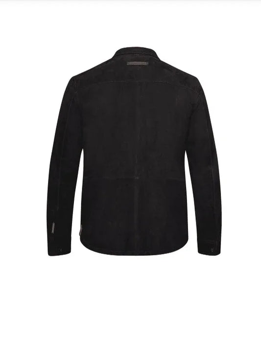 Eton svart skjorta slim fit herr