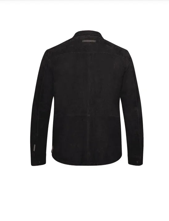 Eton svart skjorta slim fit herr