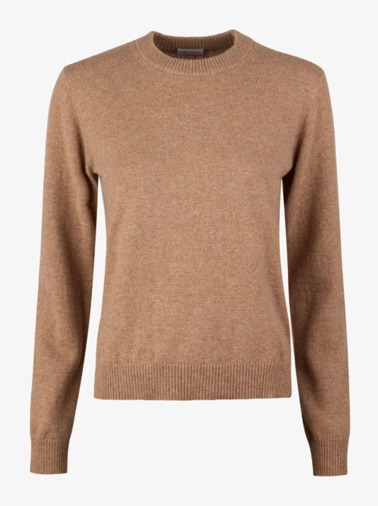 Lilian Knit Cashmere Sweater - Brown