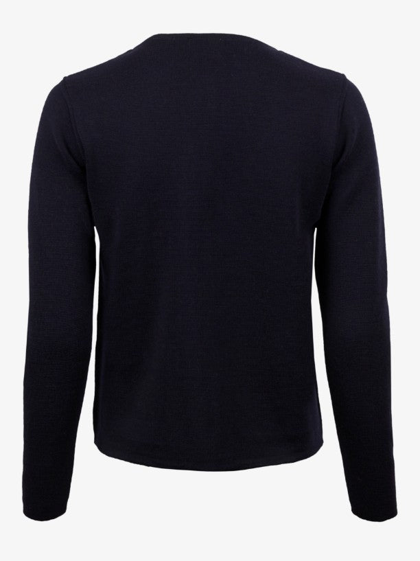 Stina Cardigan, Knitted - Navy