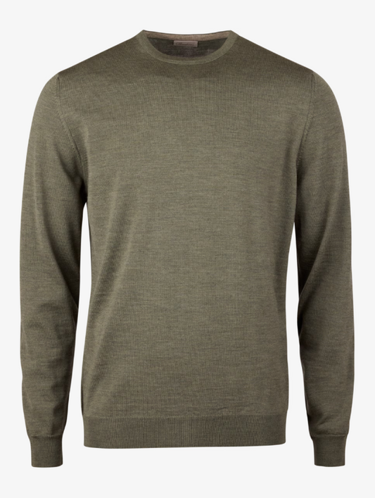 Sweater Arm Patch Merino Wool - Green