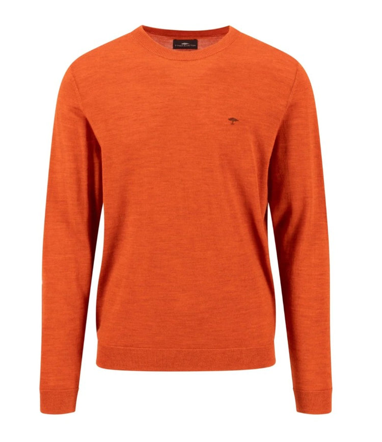 O-Neck Merinotröja - Sienna