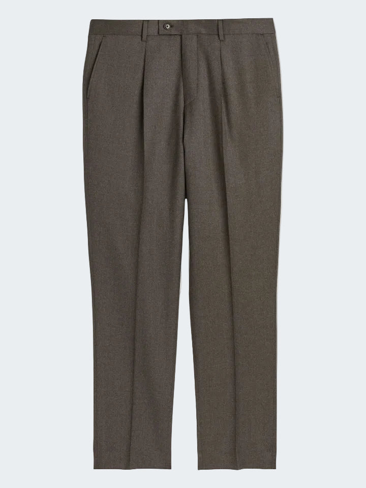 Flannel With Stretch Trousers – framsida