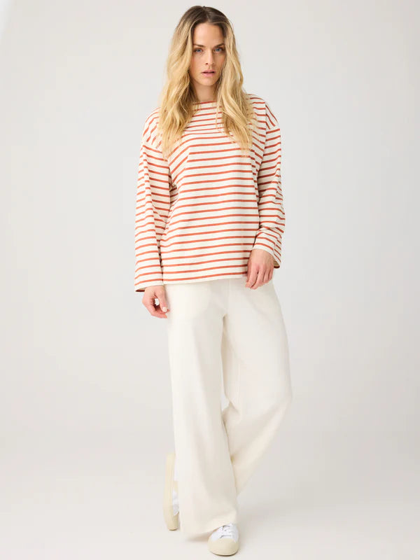 Stripe long sleeve t-shirt - Red Stripe