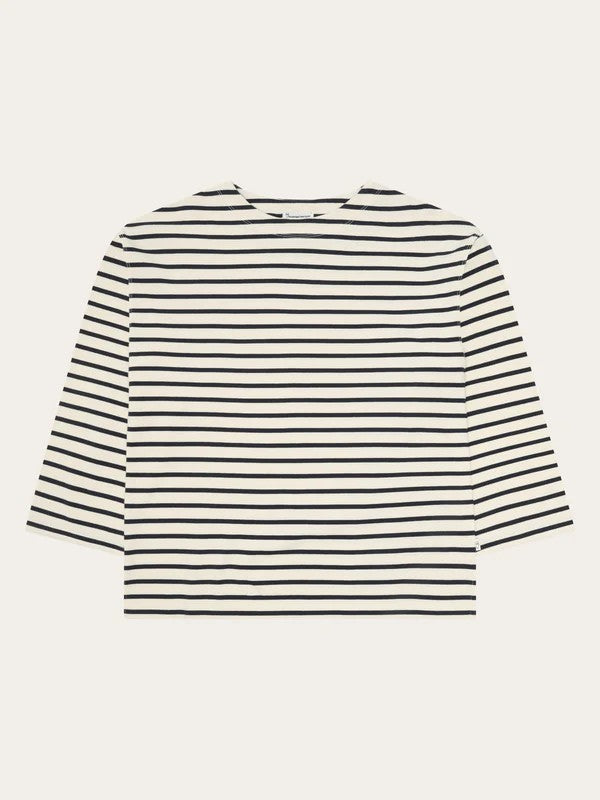 Stripe long sleeve t-shirt - Navy