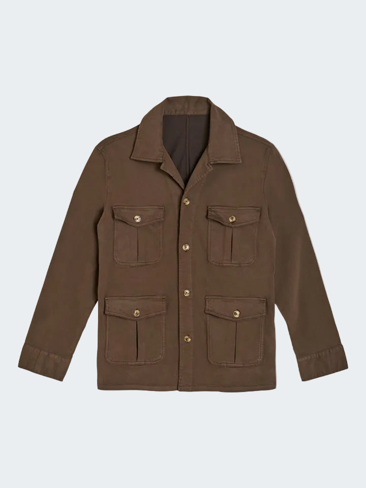 Super Comfort 4-Way Stretch Overshirt – framsida