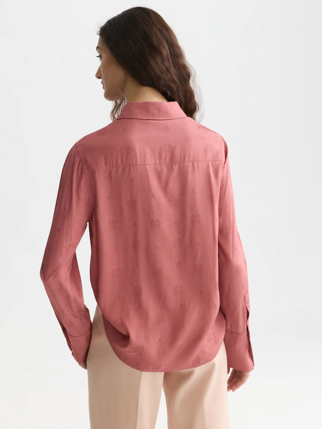 Jacquard shirt - Withered Rose
