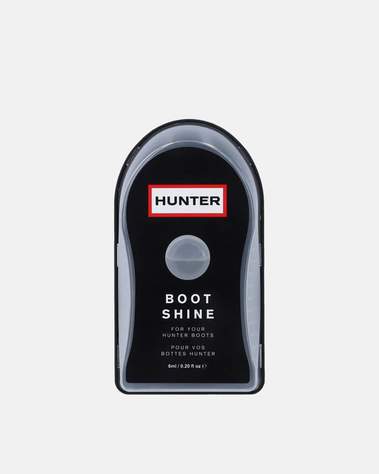 Hunter Boot Shine svart skoput för Hunter boots