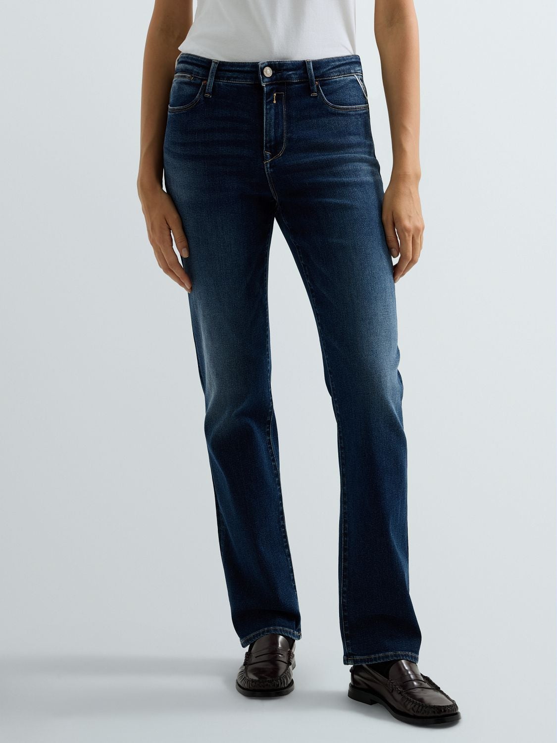 Zolie straight fit-jeans - Mörkblå – bild 2