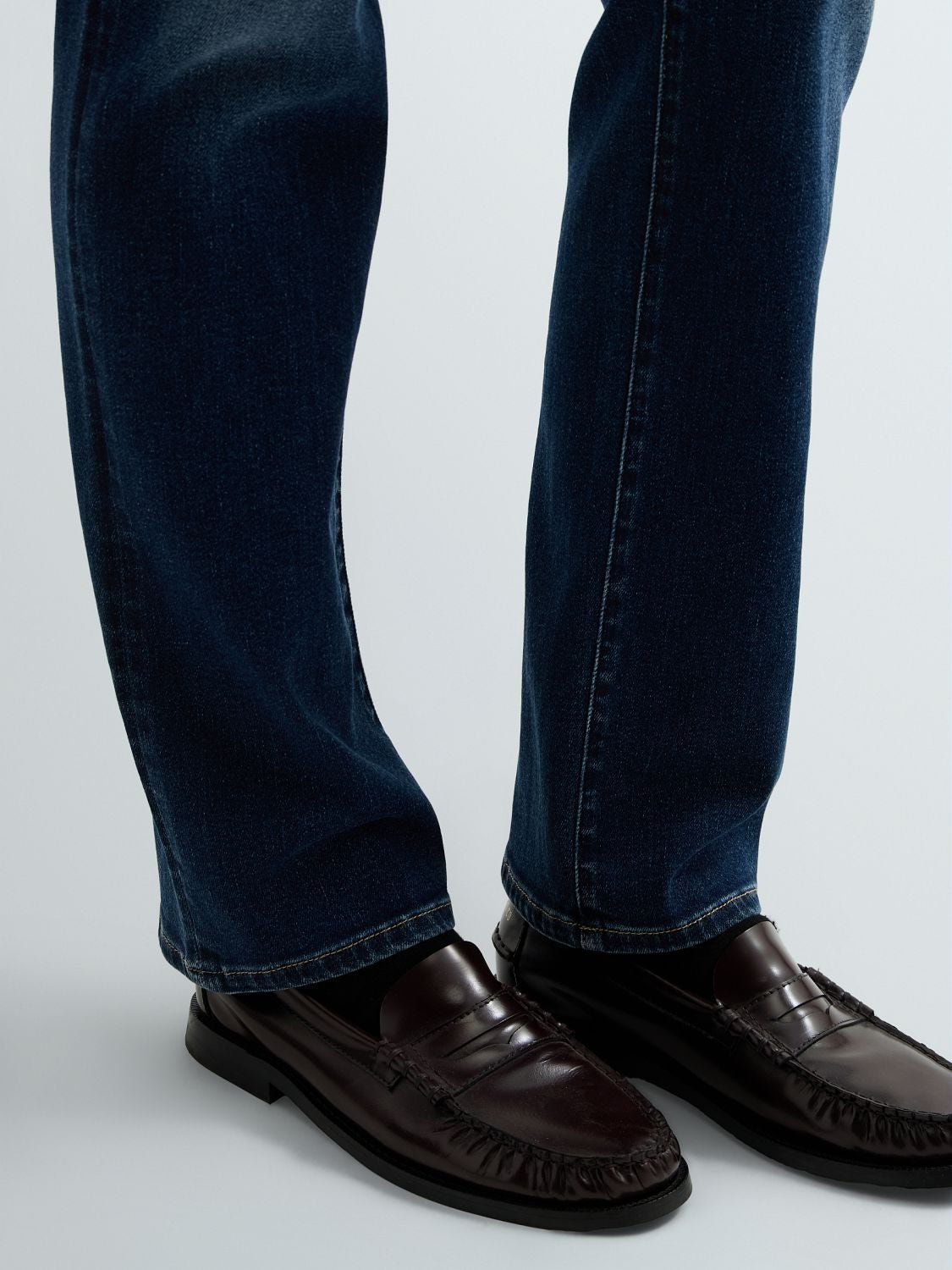 Zolie straight fit-jeans - Mörkblå – bild 6