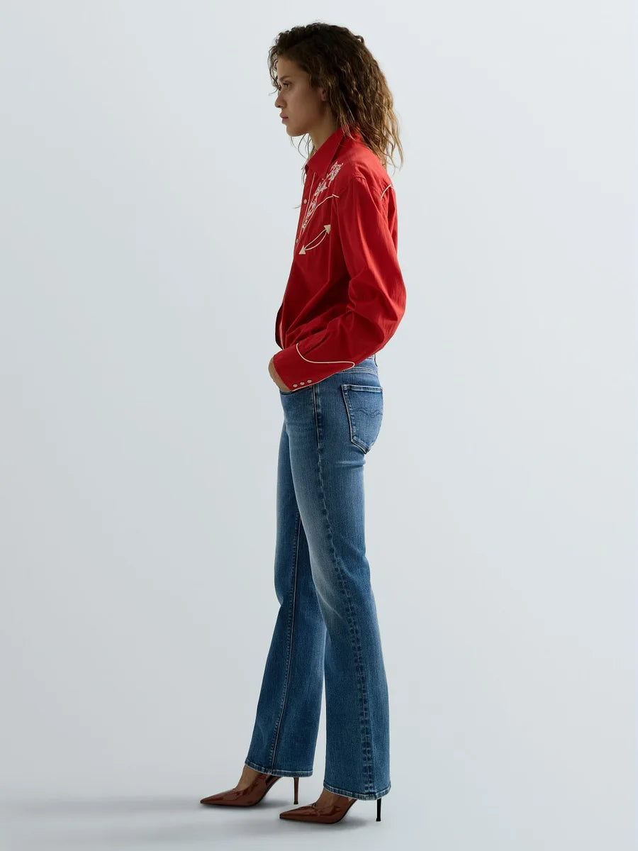 NEW LUZ BOOTCUT - MEDIUM BLUE