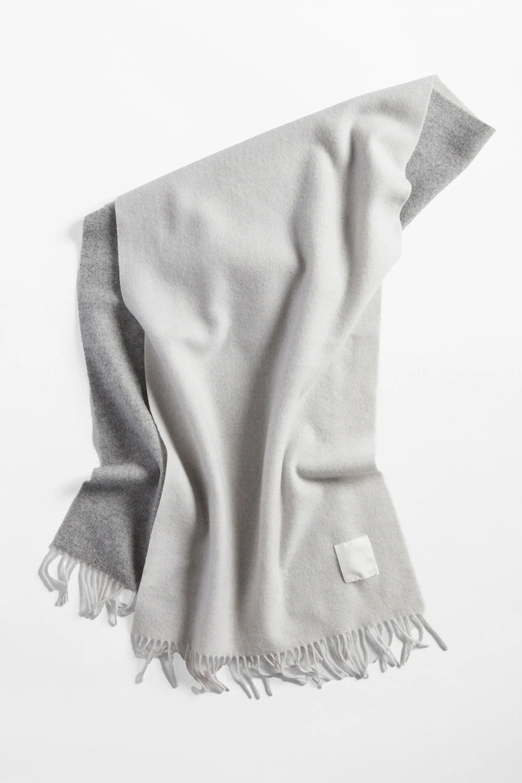 Woven Scarf Wool - 367 Grey