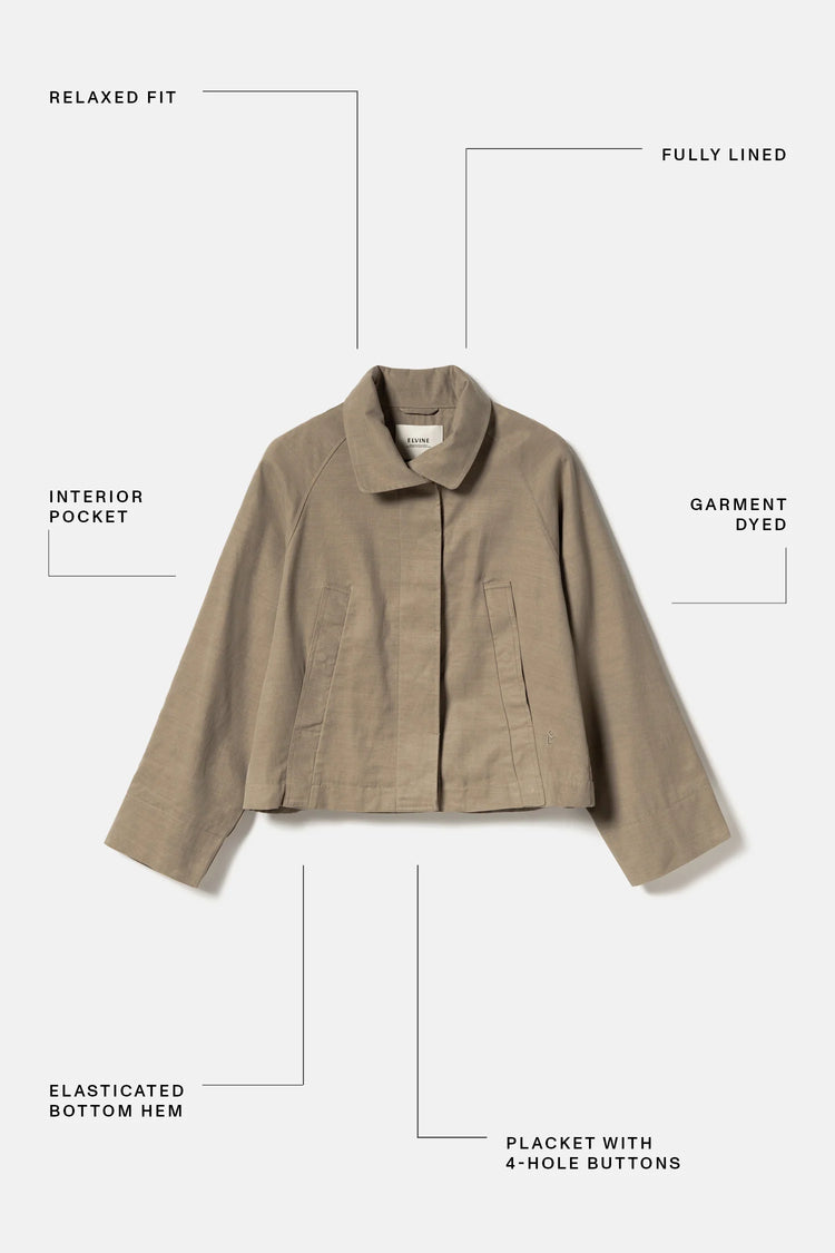 Arwen                W´s jacket - british khaki